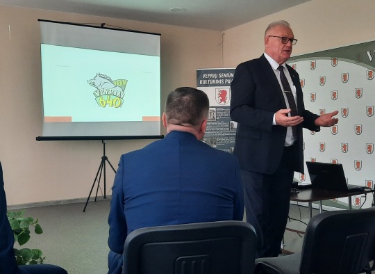 Akimirkos iš Veprių seniūnijos 2023 metų veiklos rezultatų pristatymo renginio