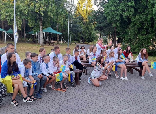 Trečius metus iš eilės Vepriuose stovyklaus ukrainiečių vaikai