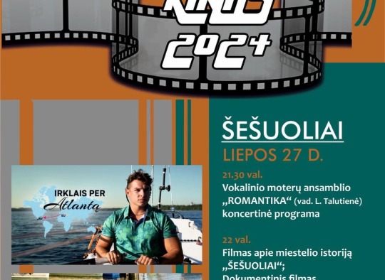 Keliaujantis vasaros kinas 2024