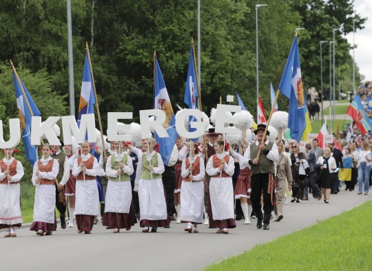 Ukmergės miesto šventės eisenos akimirkos