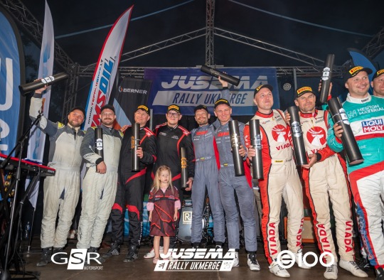 „Jusema Rally Ukmergė 2025“ apdovanojimų akimirkos