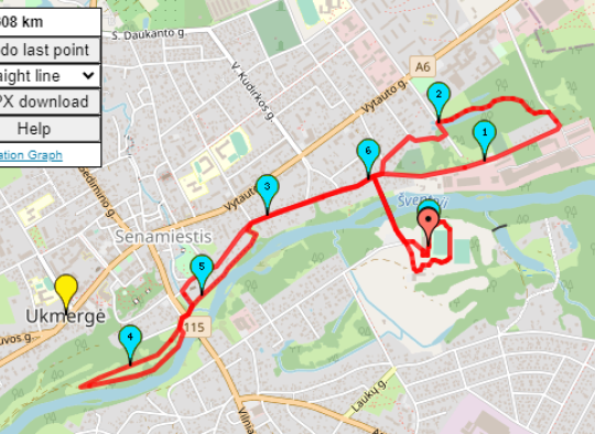 7 km trasa