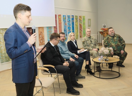 Akimirkos iš renginio „Kaip esame pasiruošę, jei ateitų diena X?“ 