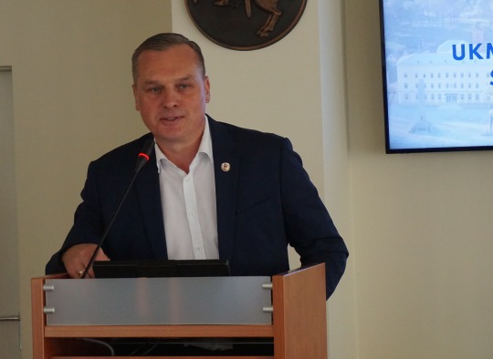 Karo savanoriai iš Ukrainos apsilankė Savivaldybėje 