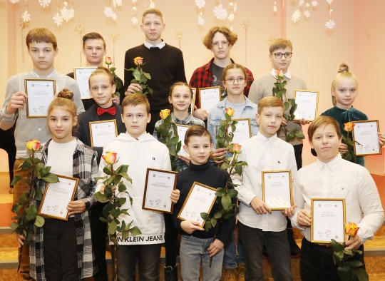 Apdovanotieji gabiausi vaikai