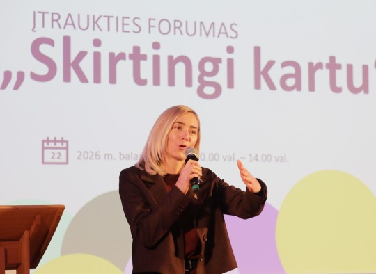 Ukmergėje surengtas regioninis įtraukties forumas „Skirtingi kartu“