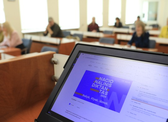 Ukmergiškiai rašė Nacionalinį diktantą