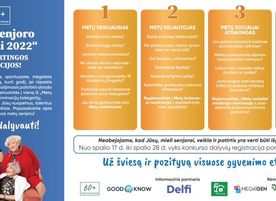 Konkursas „Metų senjoras 2022“