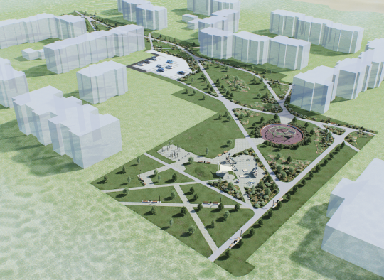 Startuoja Pivonijos mikrorajono viešųjų erdvių atnaujinimo projektas