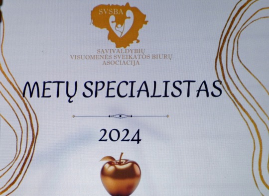  „Metų specialisto“ apdovanojimai 