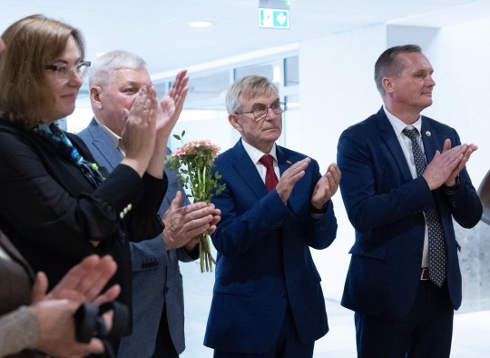 Ukmergiškių tautodailininkų kūrinių paroda Lietuvos Respublikos Seime