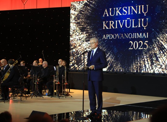 Ukmergės rajono savivaldybės atstovai dalyvavo „Auksinių krivūlių“ apdovanojimų šventėje