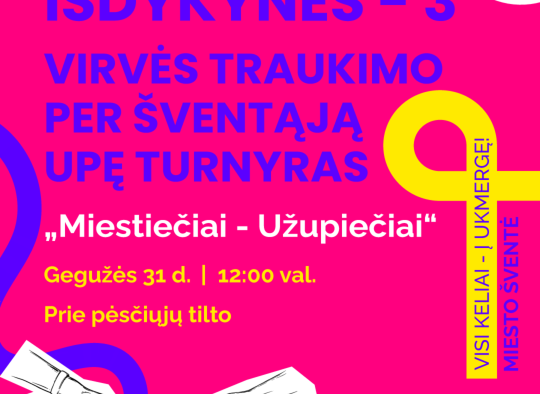 Gegužės mėnesio renginiai Ukmergėje ir rajone