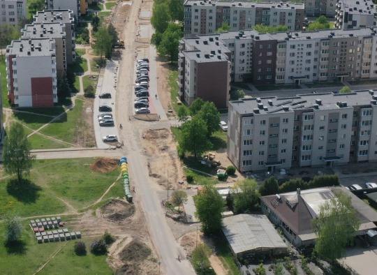 Tvarkomos Jaunimo ir Miškų gatvės