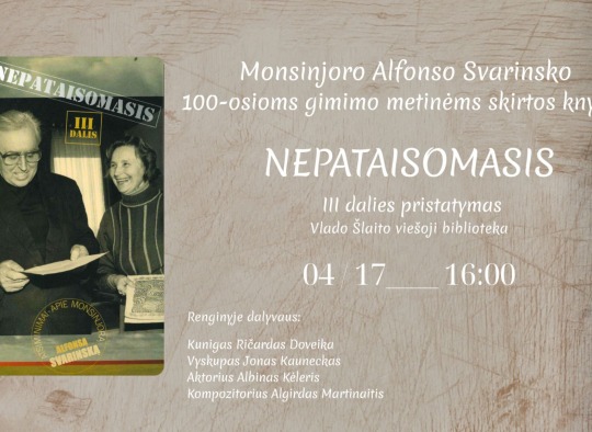 Balandžio mėnesio renginiai Ukmergėje ir rajone