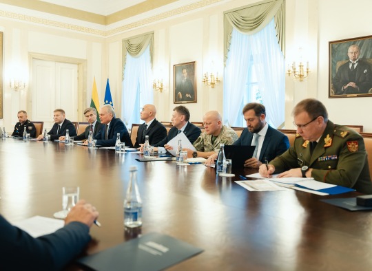 Posėdžio akimirkos