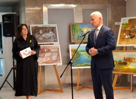 Ukmergiškių tautodailininkų kūrinių paroda Lietuvos Respublikos Seime