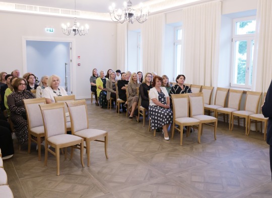 Ukmergės rajono savivaldybėje padėkota Lietuvos moksleivių dainų šventės dalyvių vadovams, pedagogams ir koordinatoriams