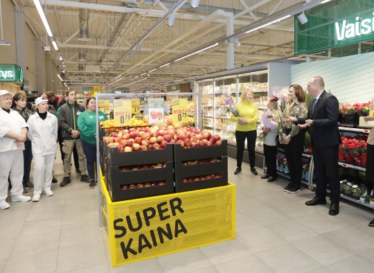 Ukmergėje atidaryta nauja „Iki parduotuvė