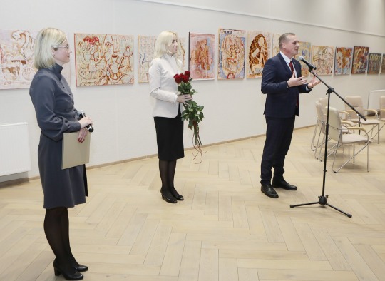 Vlado Šlaito premijos įteikimo šventės akimirkos