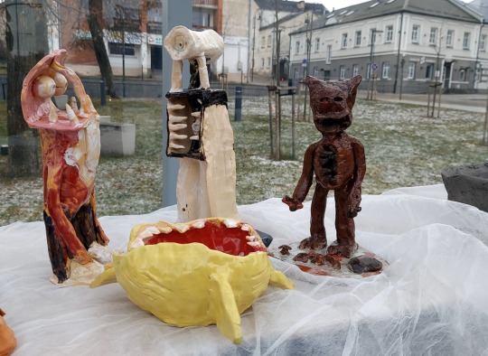 Ukmergės moksleivių sukurtų keramikos darbų paroda