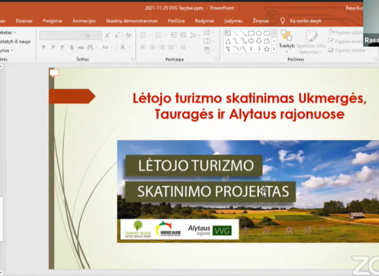 Skatinamas lėtasis turizmas