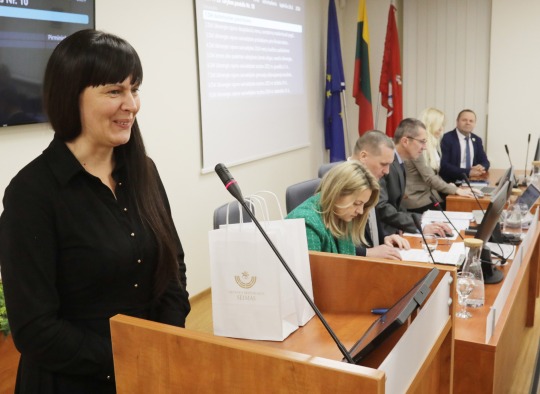 Posėdžio akimirkos