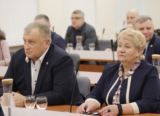 Posėdžio akimirkos