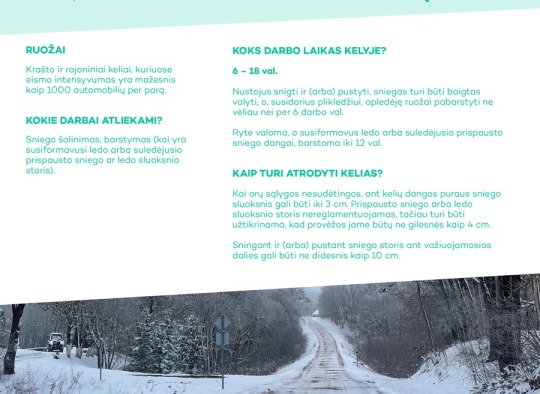  AB „Kelių priežiūra“  informacija