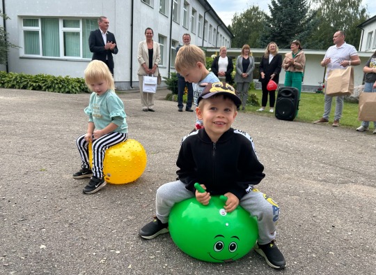Ukmergės vaikų lopšelio-darželio „Saulutė naujų patalpų atidarymo akimirkos