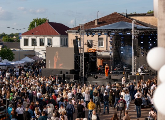 Ukmergės miesto šventę vainikavo įspūdingas koncertas, fejerverkai ir diskoteka