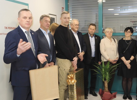 po ilgiau nei metus vykusių darbų atidarytas atnaujintas Chirurgijos skyrius