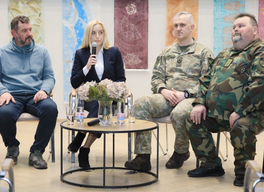 Akimirkos iš renginio „Kaip esame pasiruošę, jei ateitų diena X?“ 