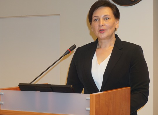 Iškilmingo Tarybos posėdžio akimirkos