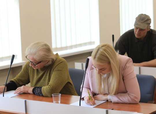 Ukmergiškiai rašė Nacionalinį diktantą