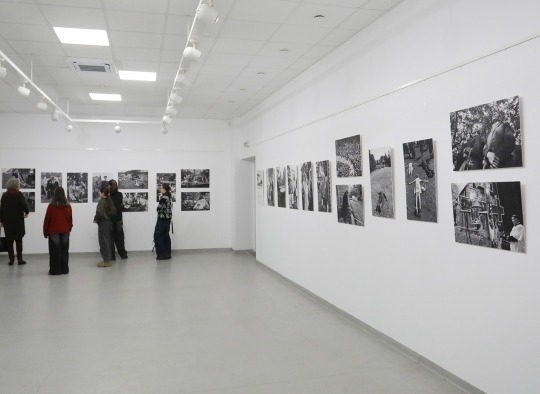 Fotomenininko Romualdo Požerskio darbų parodos pristatymo akimirkos