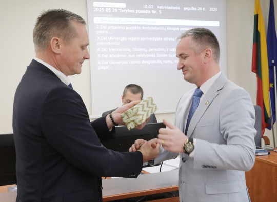 Posėdžiavo Ukmergės rajono savivaldybės taryba