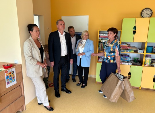 Ukmergės vaikų lopšelio-darželio „Saulutė naujų patalpų atidarymo akimirkos