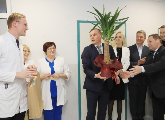 po ilgiau nei metus vykusių darbų atidarytas atnaujintas Chirurgijos skyrius