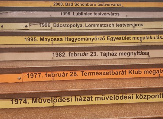 Kiškunmaišos kultūros centro laiptai