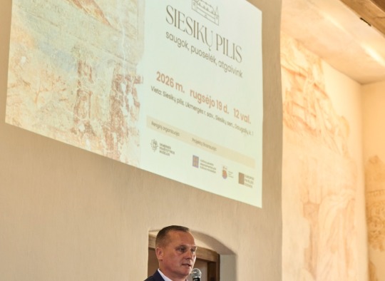 Paveldo dienos 2026 - Siesikų pilies sienos prabyla naujai