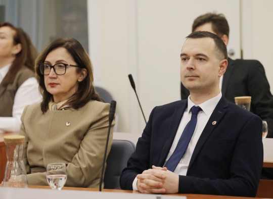 Posėdžio akimirkos