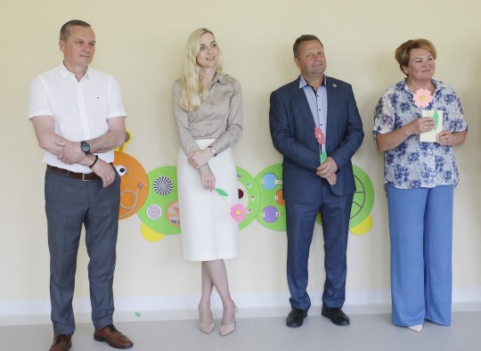 Vidiškių darželio atidarymo akimirkos