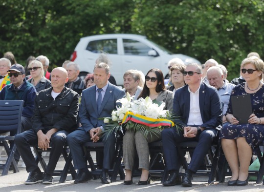Gedulo ir vilties dienos minėjimo akimirkos