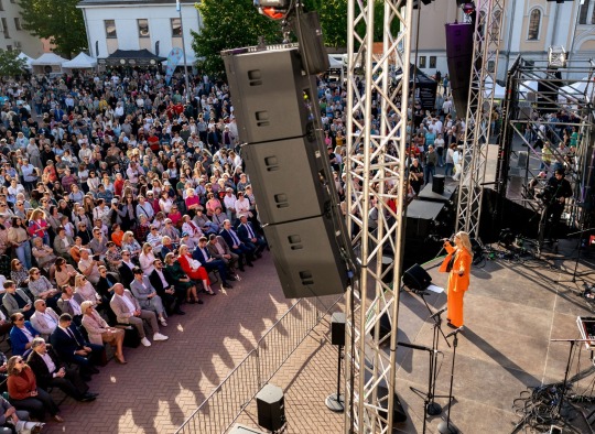 Ukmergės miesto šventę vainikavo įspūdingas koncertas, fejerverkai ir diskoteka