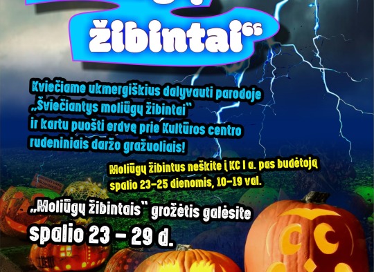 Spalio mėnesio renginiai Ukmergėje ir rajone