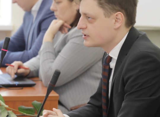 Tarybos posėdžio akimirkos