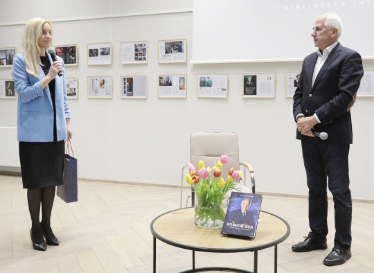 Knygos „Diplomatinė misija: nuo Skuodo iki Baltųjų rūmų“ pristatymo akimirkos