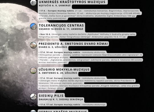 Gegužės mėnesio renginiai Ukmergėje ir rajone