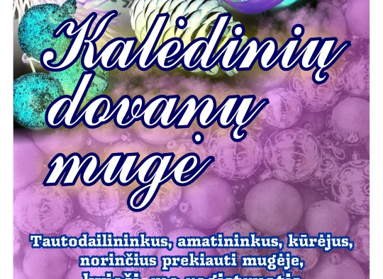Kalėdiniai renginiai Ukmergėje